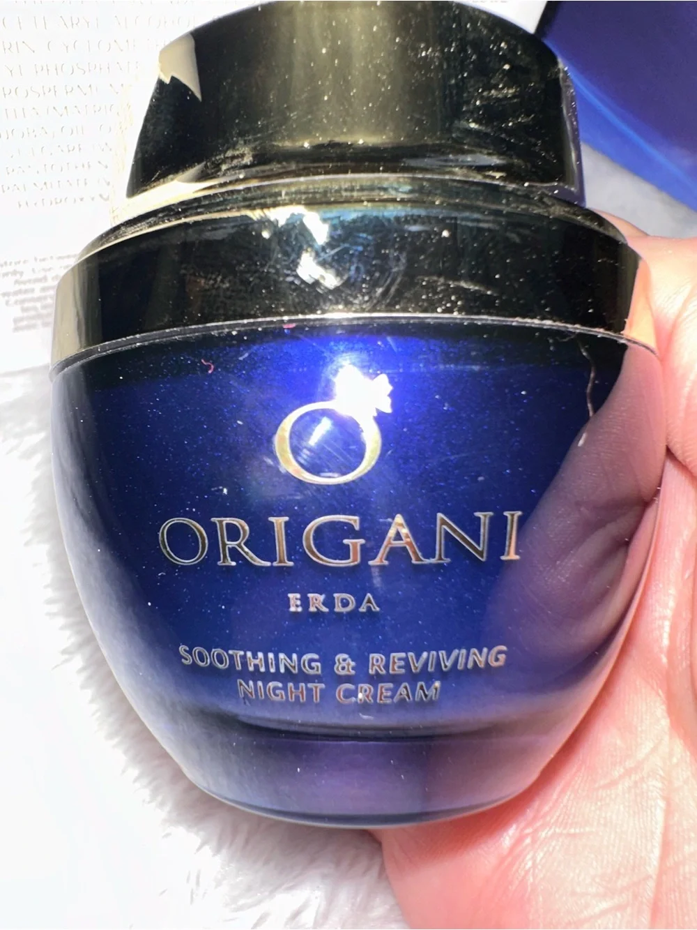 Erda Soothing & Reviving Night Cream - Purple